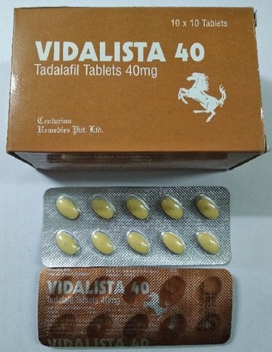 犀利士40mg Vidalista 40 印度進口學名藥/10顆 他達拉非40mg版本效果更強更持久！